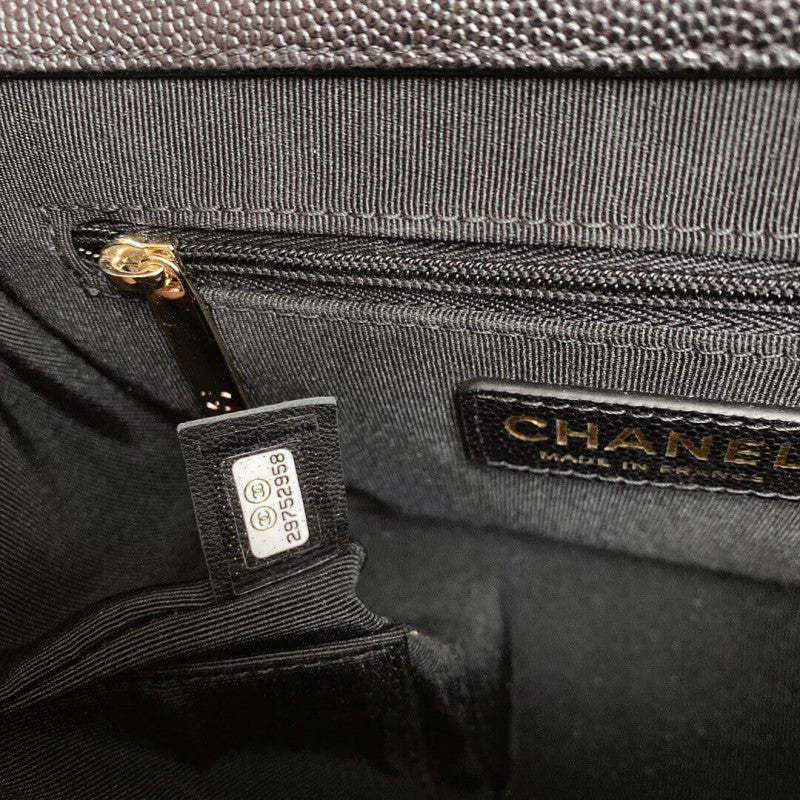 Quilted Caviar Leather Small Business Affinity Bag A93749