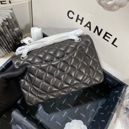 Small Classic Double Flap Bag A01113 in Lambskin