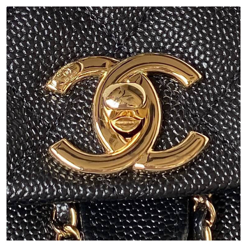 Small Duma Backpack Caviar Calfskin AS3860