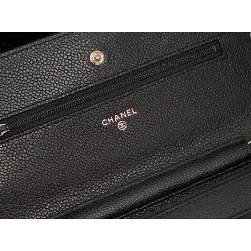 Wallet on Chain Caviar Gold Hardware Bag 528725