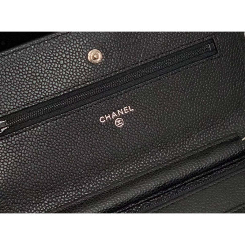 Wallet on Chain Caviar Gold Hardware Bag 528725