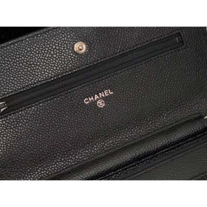 Wallet on Chain Caviar Gold Hardware Bag 528725