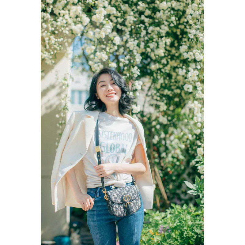 Medium Bobby Bag in Oblique Jacquard M9319