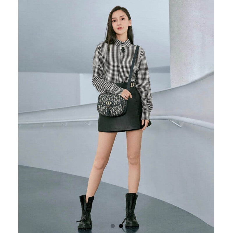 Medium Bobby Bag in Oblique Jacquard M9319