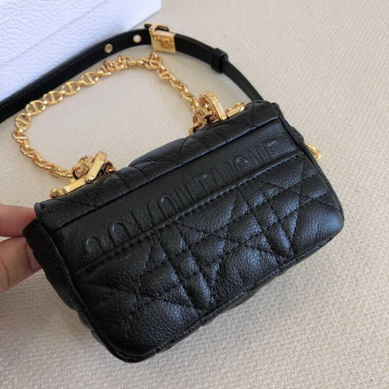 Micro Caro Bag Supple Cannage Calfskin S2022