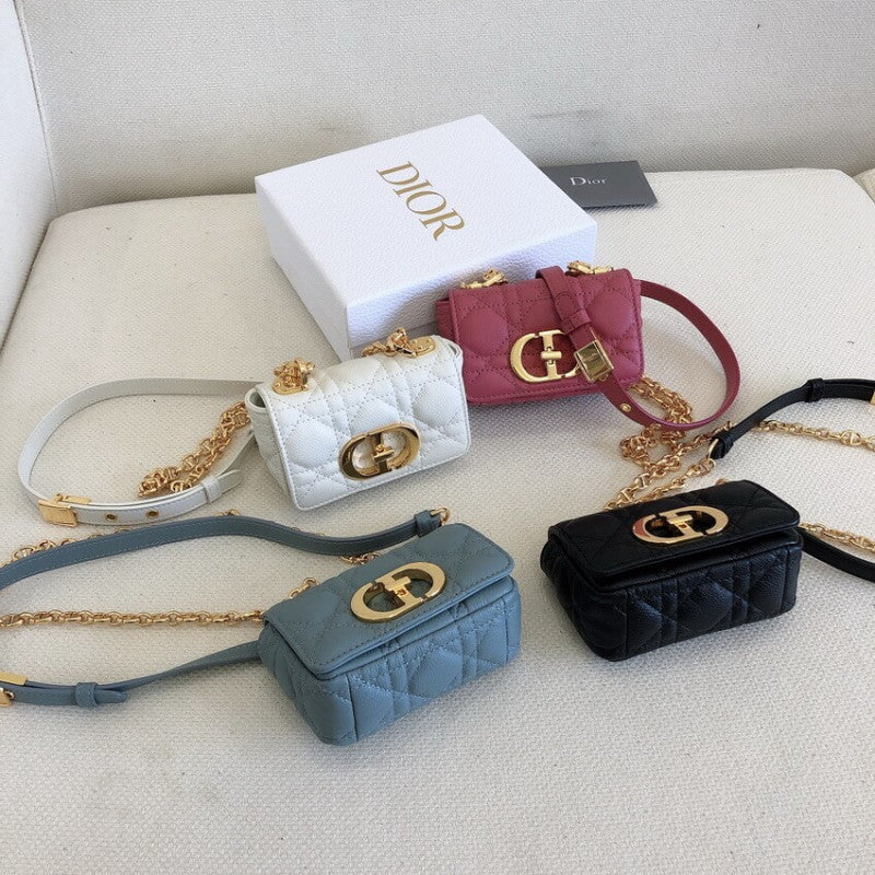 Micro Caro Bag Supple Cannage Calfskin S2022