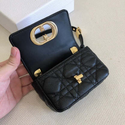 Micro Caro Bag Supple Cannage Calfskin S2022