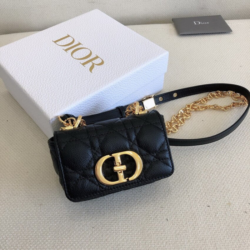 Micro Caro Bag Supple Cannage Calfskin S2022