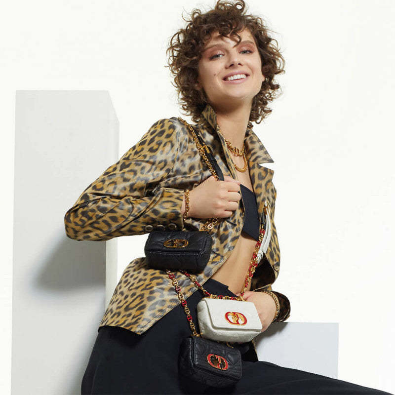 Micro Caro Bag Supple Cannage Calfskin S2022