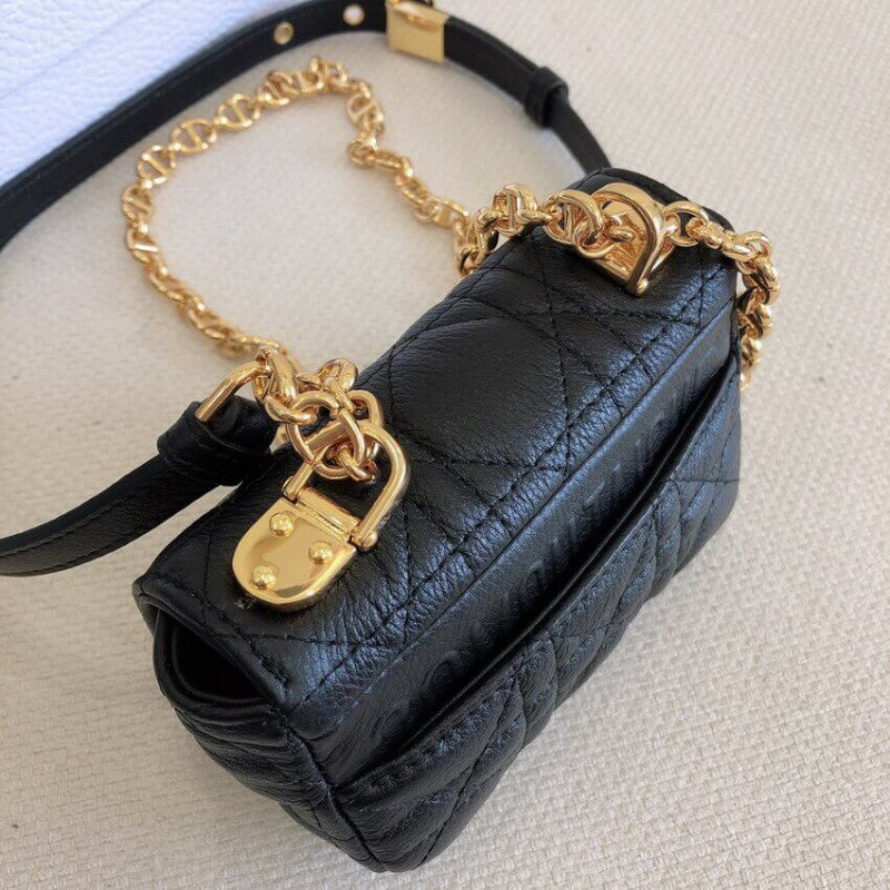 Micro Caro Bag Supple Cannage Calfskin S2022