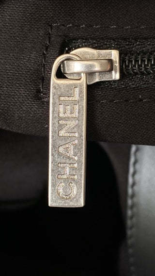 CC vintage hobo bag 31 black lambskin