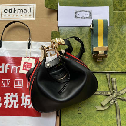 gg Atache Small Shoulder Bag White For Women, Women&#8217;s Bags 9in/23cm gg  ‎699409 UXWBG 1037