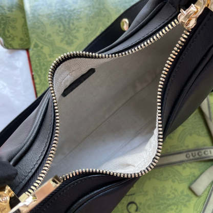 gg Atache Small Shoulder Bag White For Women, Women&#8217;s Bags 9in/23cm gg  ‎699409 UXWBG 1037
