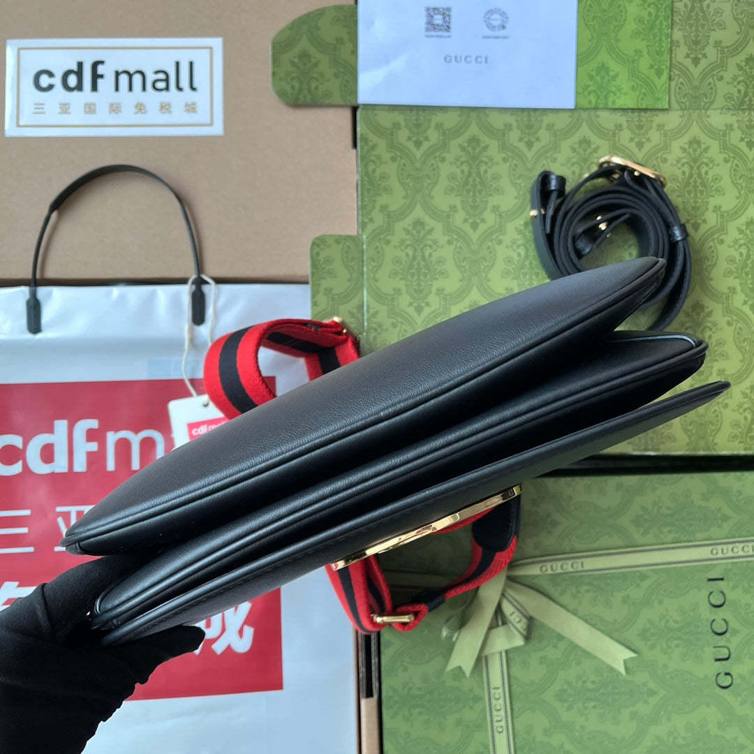 gg Blondie Mini Bag Black For Women, Women’s Bags 11.4in/29cm gg