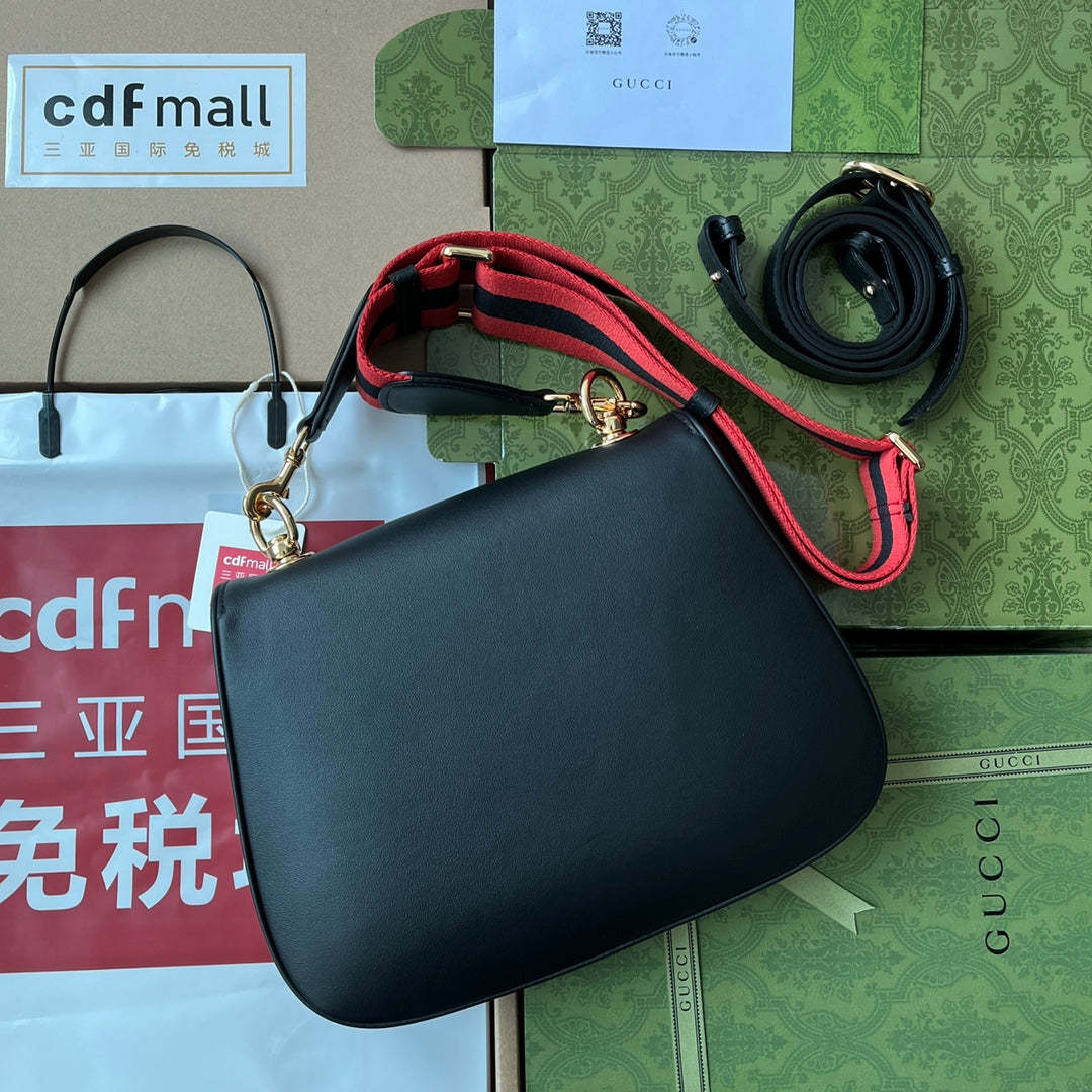 gg Blondie Mini Bag Black For Women, Women’s Bags 11.4in/29cm gg