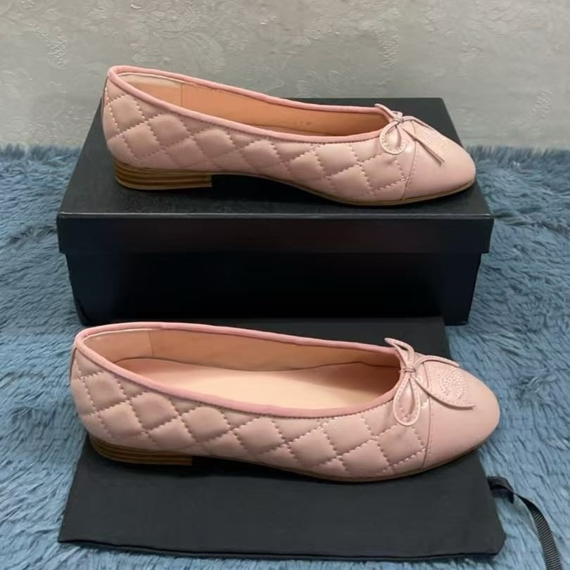 CHL LIGHT PINK BALLET FLATS
