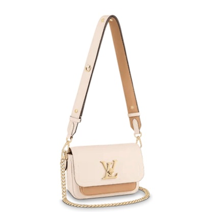 LUV LOCKME TENDER 19CM QUARTZ WHITE BAG