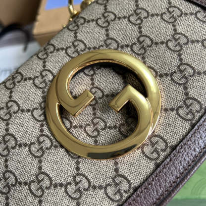 gg Blondie Mini Bag Beige For Women, Women&#8217;s Bags 8.7in/22cm gg‎ ‎