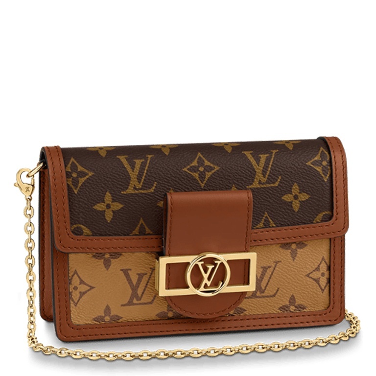 LUV DAUPHINE CHAIN WALLET 18CM