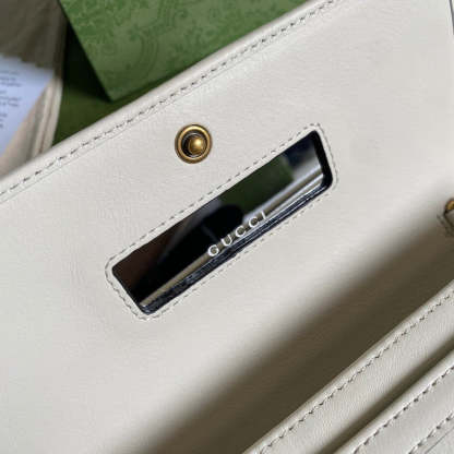 gg Diana Chain Wallet With Bamboo White For Women, Women’s Bags 7.4in/19cm gg 658243 17Q0T 9022
