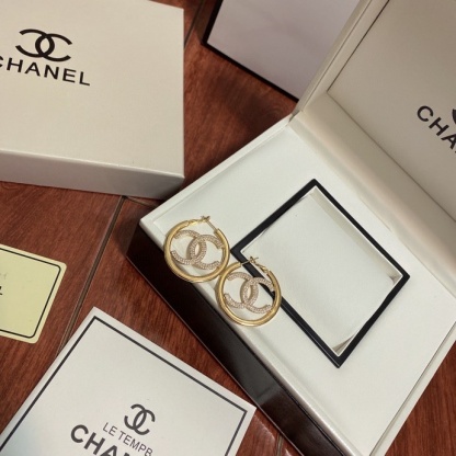 CC GOLD CC EARRINGS