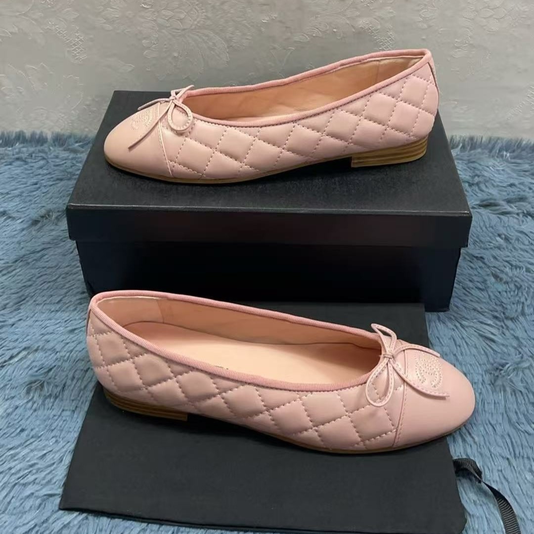 CHL LIGHT PINK BALLET FLATS