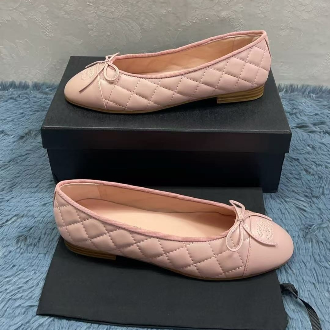 CHL LIGHT PINK BALLET FLATS