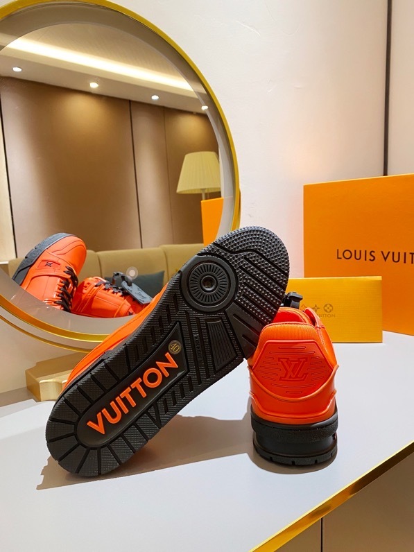 LUV TRAINER SNEAKER RUBBER ORANGE VIRGIL ABLOH