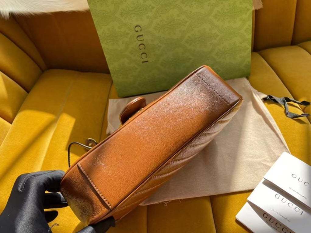 GG MARMONT MINI MATELASSE SHOULDER BAG