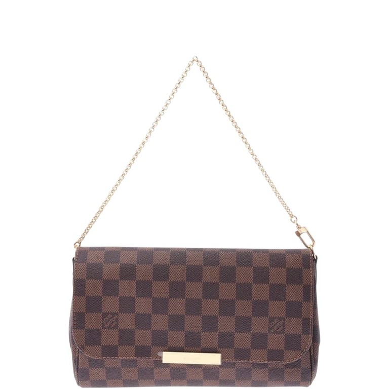 LUV FELICIE POCHETTE DAMIER AZUR 21CM