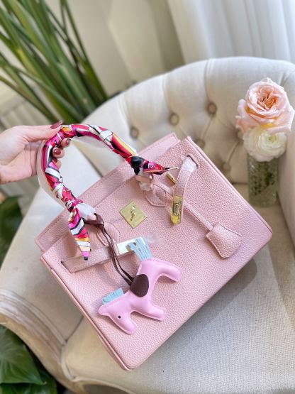 HM BIRKIN 35 TOGO LEATHER GOLD HARDWARE LIGHT PINK 35CM