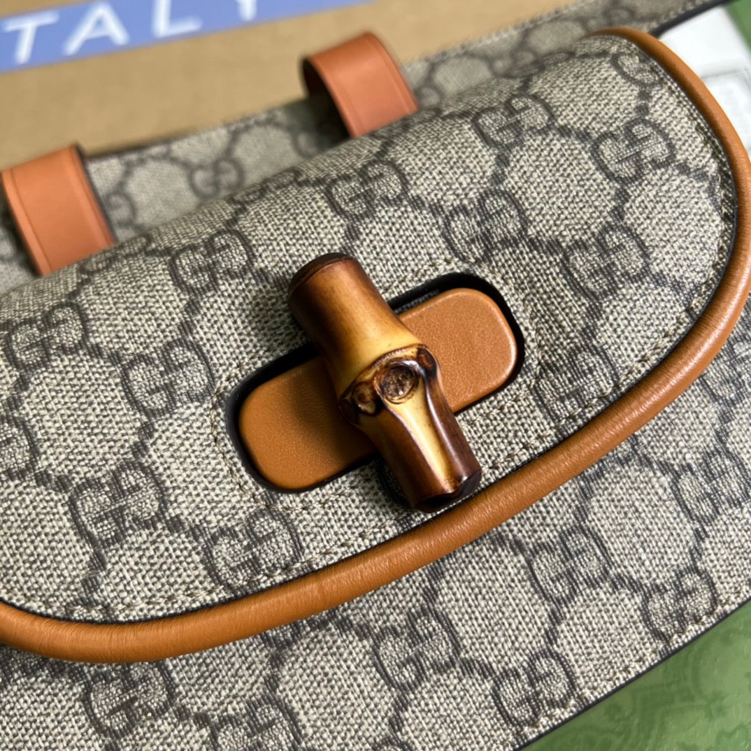 gg Bamboo 1947 Jumbo gg Small Top Handle Bag Brown For Women, Women’s Bags 8.3in/21cm gg