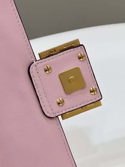 FI Baguette Pink For Women, Women’s Handbags, Shoulder And Crossbody Bags 7.5in/19cm FF 8BS017