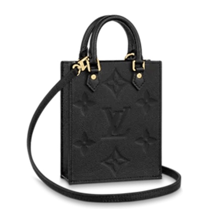 LUV PETIT SAC PLAT 17CM BLACK