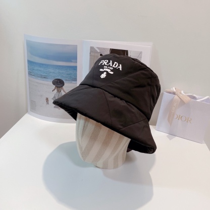 PD PADDED RENYLON BUCKET HAT BLACK