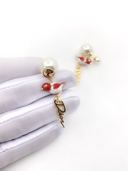 DOR TRIBALES RED EARRINGS