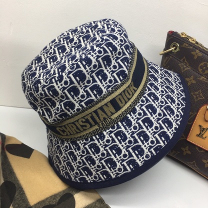 DOR OBLIQUE BUCKET HAT DARK BLUE