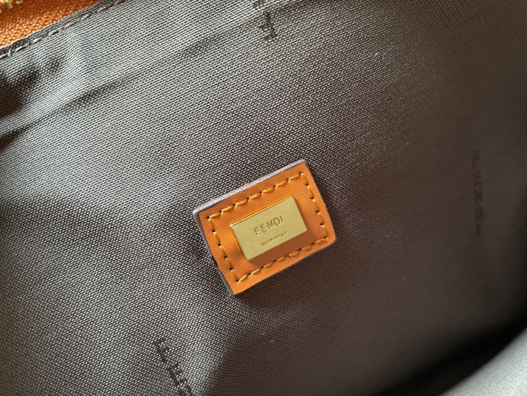 FI Flat Pouch Brown Large Pouch Bag For Woman 34cm/13in 8N0178AC9LF0QVK