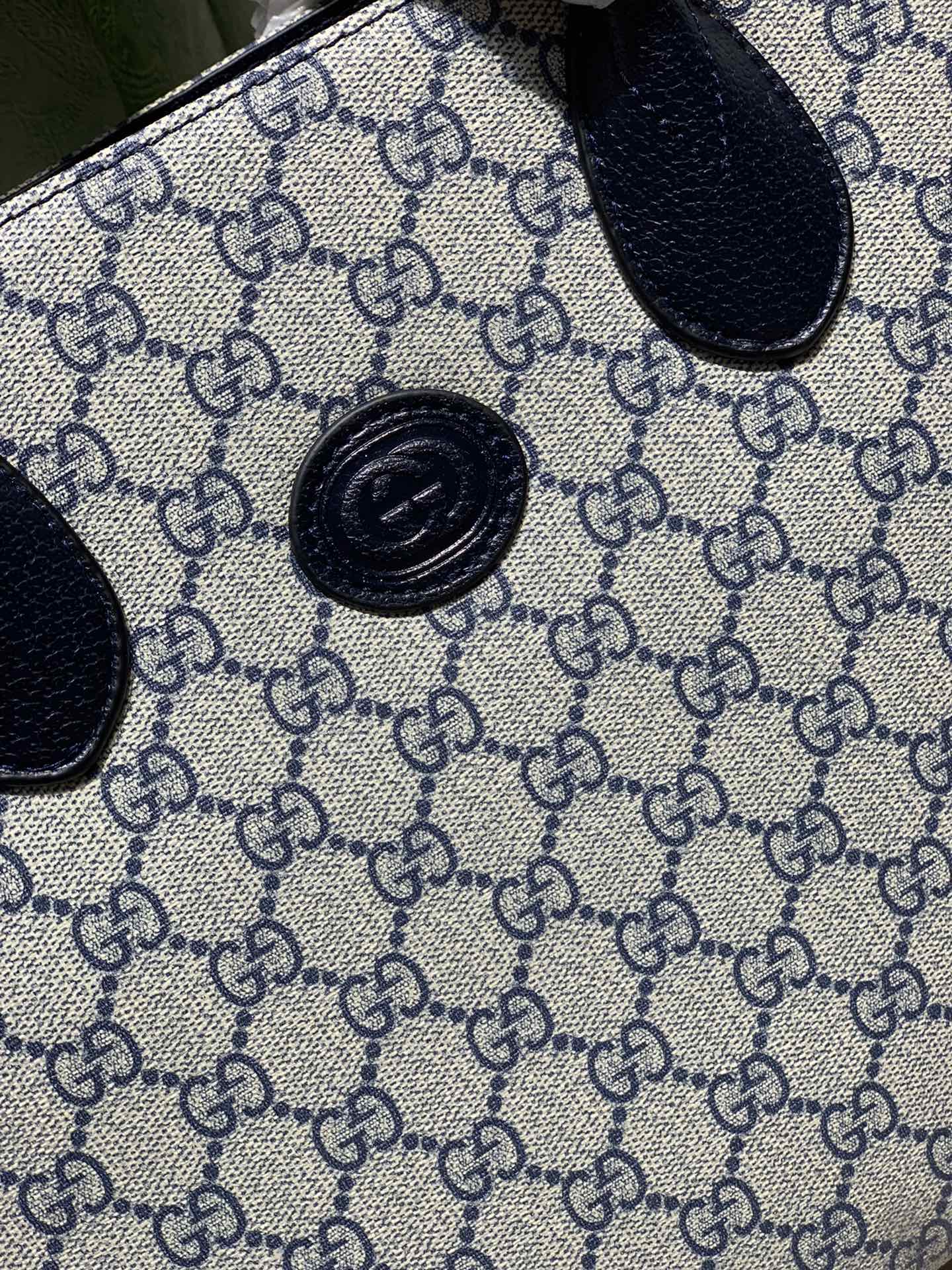 GG TOTE BAG WITH INTERLOCKING G 31CM 659983 K9GSN 4075