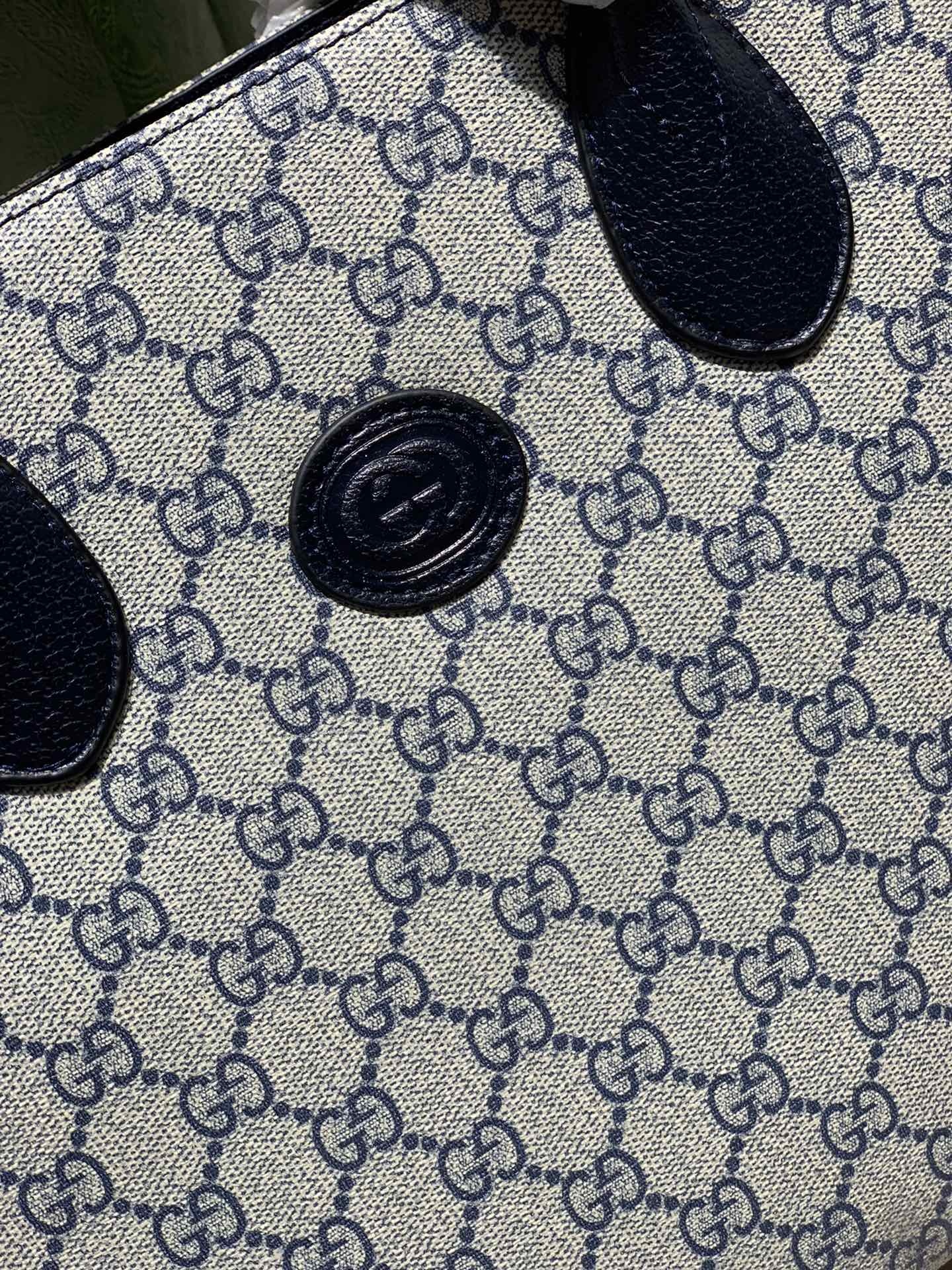 GG TOTE BAG WITH INTERLOCKING G 31CM 659983 K9GSN 4075