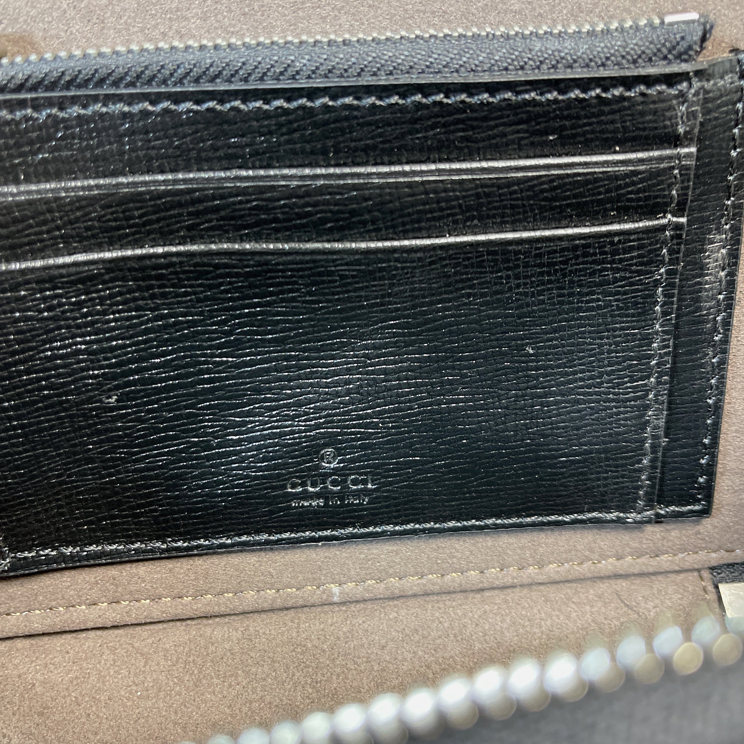 gg Mini Bag With Interlocking G Black gg Supreme Canvas For Women 9in/23cm gg