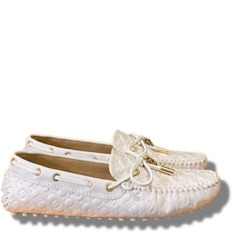 LUV WHITE GLORIA FLAT LOAFER