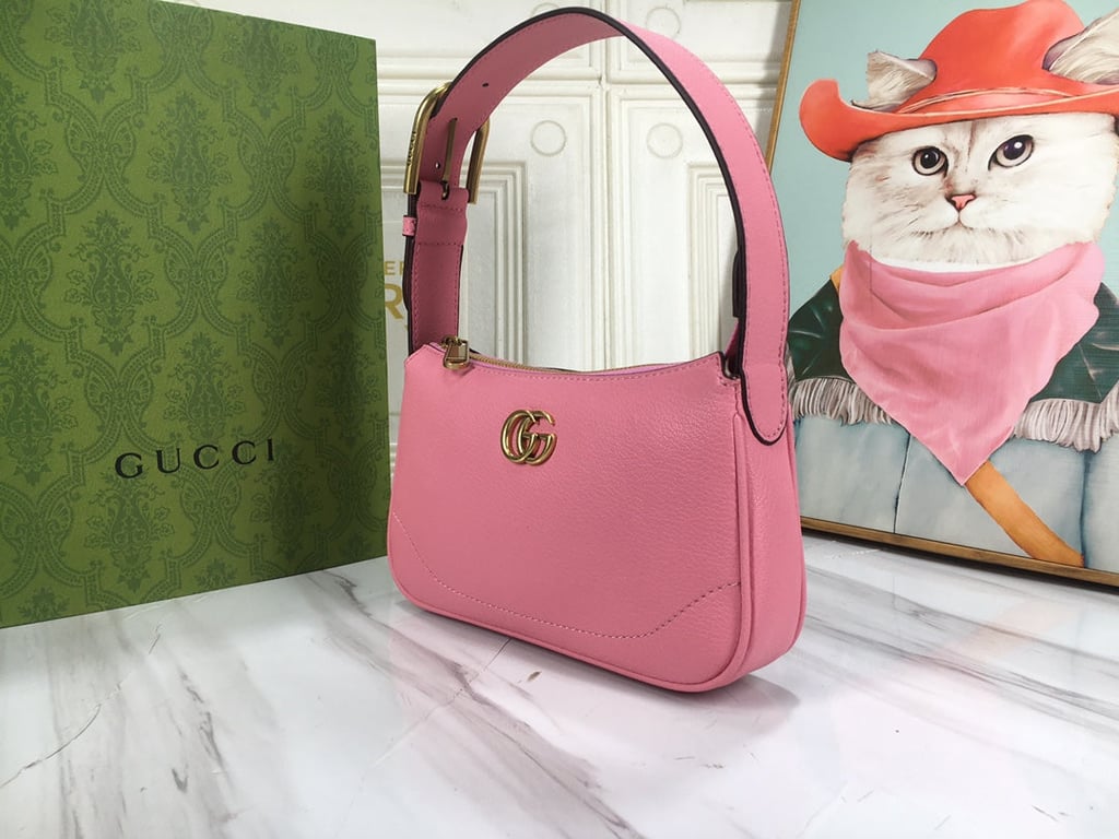 GG APHRODITE MINI SHOULDER BAG 21CM PINK