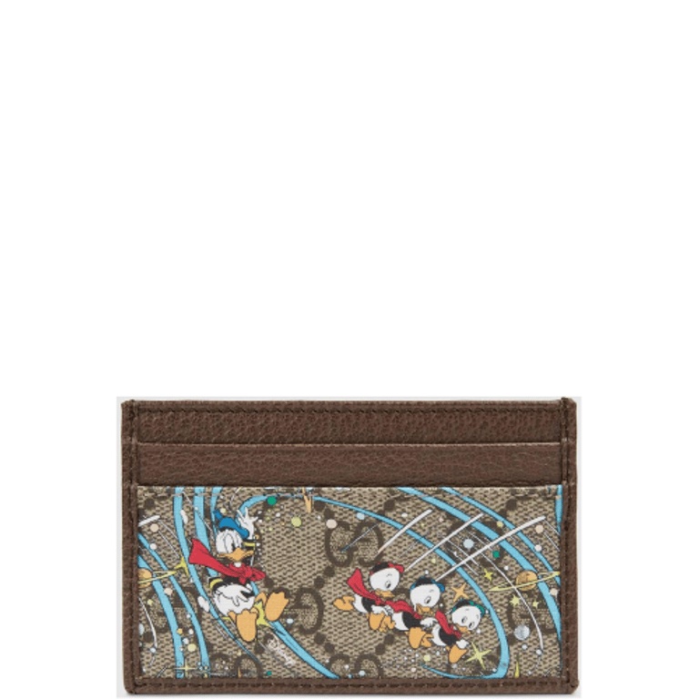 GG X DISNEY DONALD DUCK WALLET BROWN 10CM