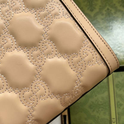 gg Matelassé Small Bag Beige For Women, Women&#8217;s Bags 10.2in/26cm gg‎ ‎