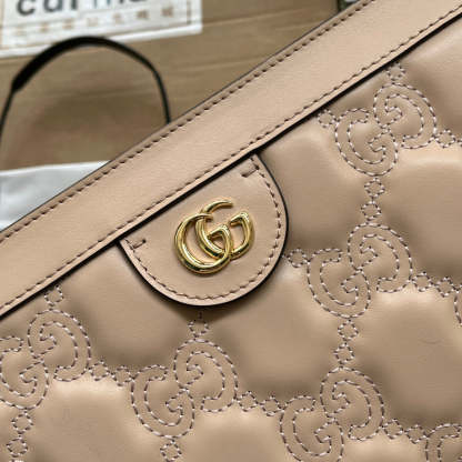 gg Matelassé Small Bag Beige For Women, Women&#8217;s Bags 10.2in/26cm gg‎ ‎