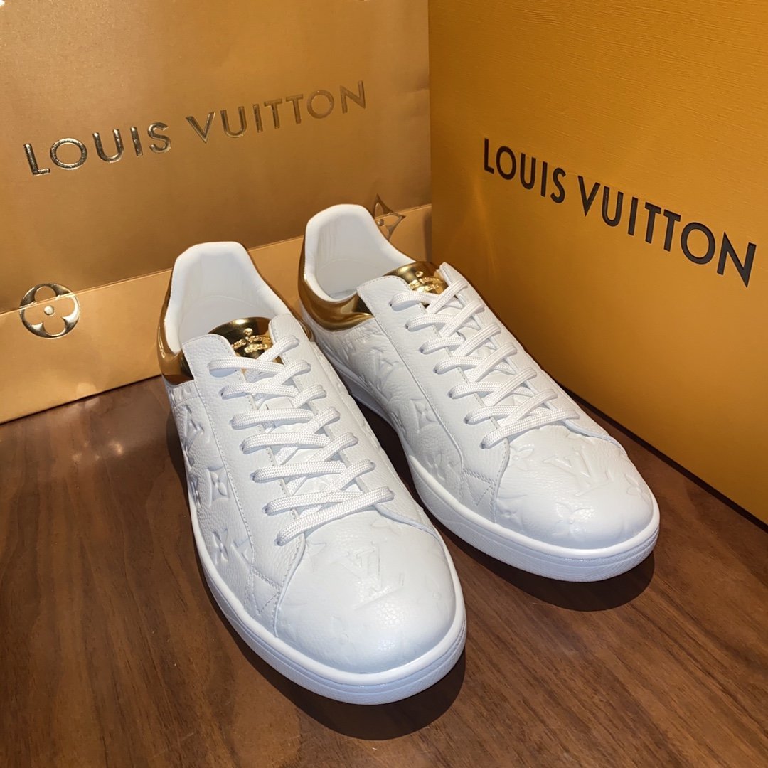 LUV LUXEMBOURG SNEAKER WHITE/GOLD