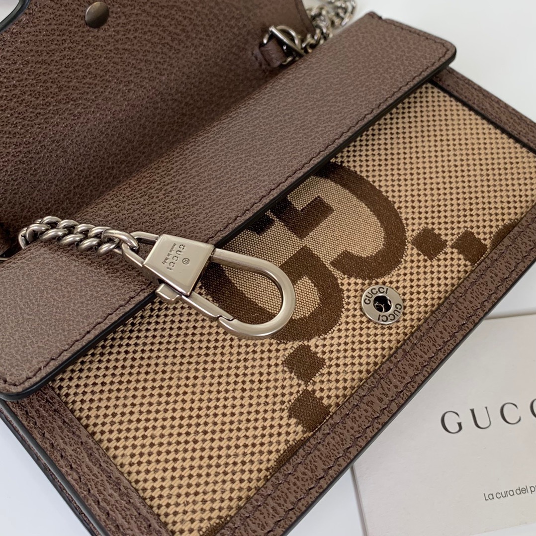 GG DIONYSUS JUMBO GG CHAIN WALLET 401231 UKMBN 2572