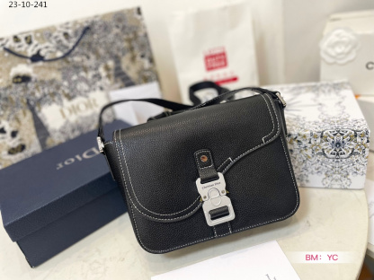 DOR MINI SADDLE BAG WITH STRAP BLACK 23CM