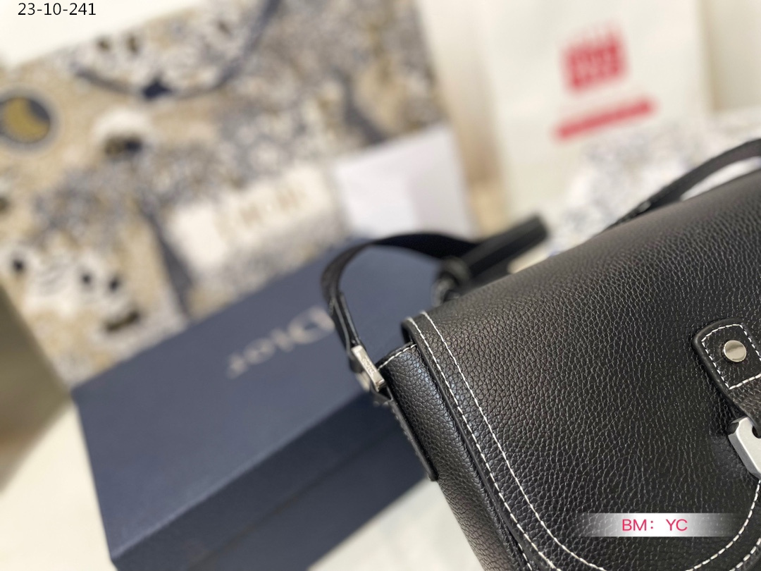 DOR MINI SADDLE BAG WITH STRAP BLACK 23CM